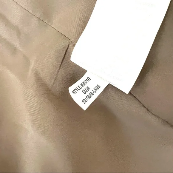 J.Crew Parke Blazer 22 Beige Linen Blend Single Button Career Classic Plus - Picture 7 of 10